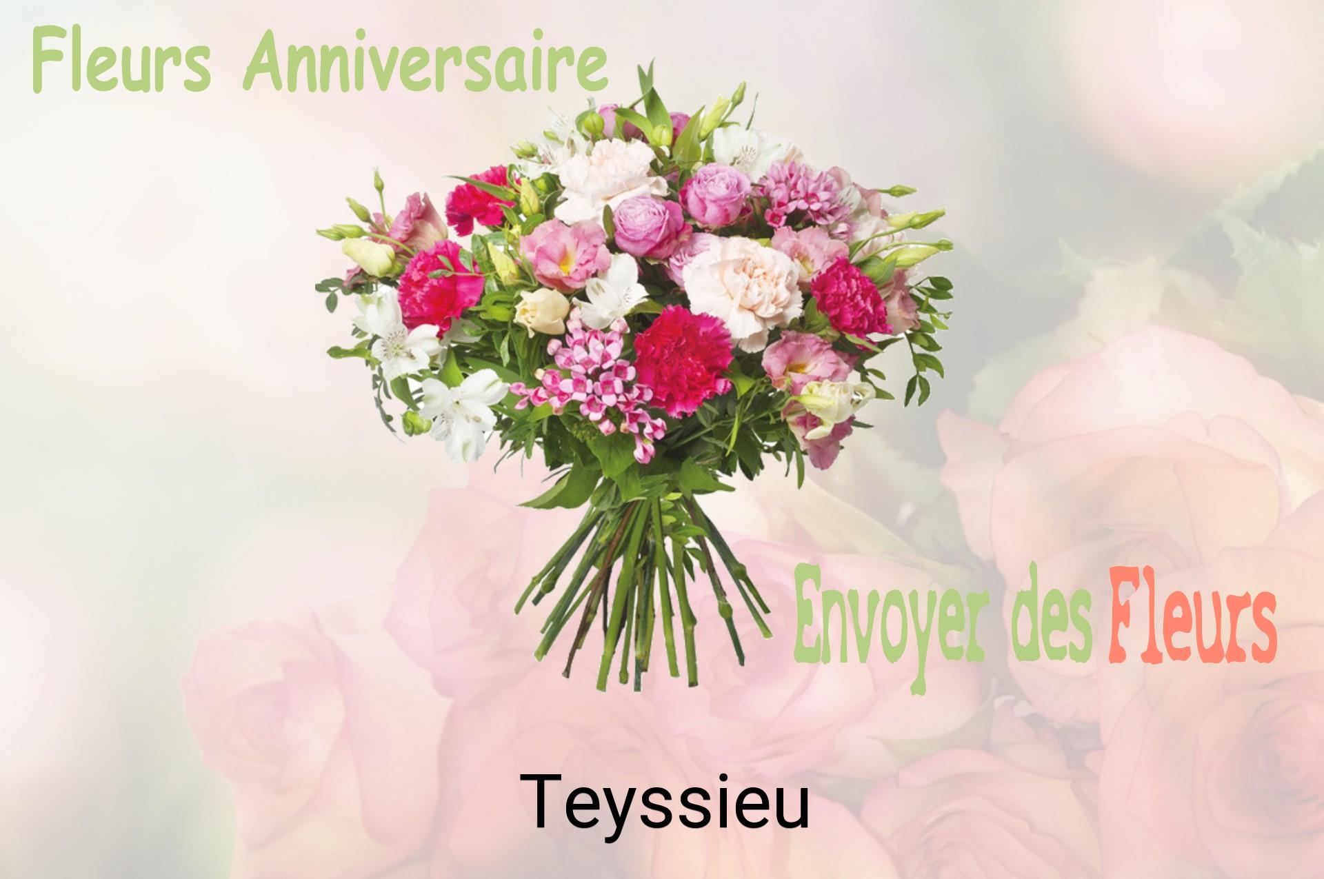 Bouquet de fleurs d’anniversaire livré à Teyssieu