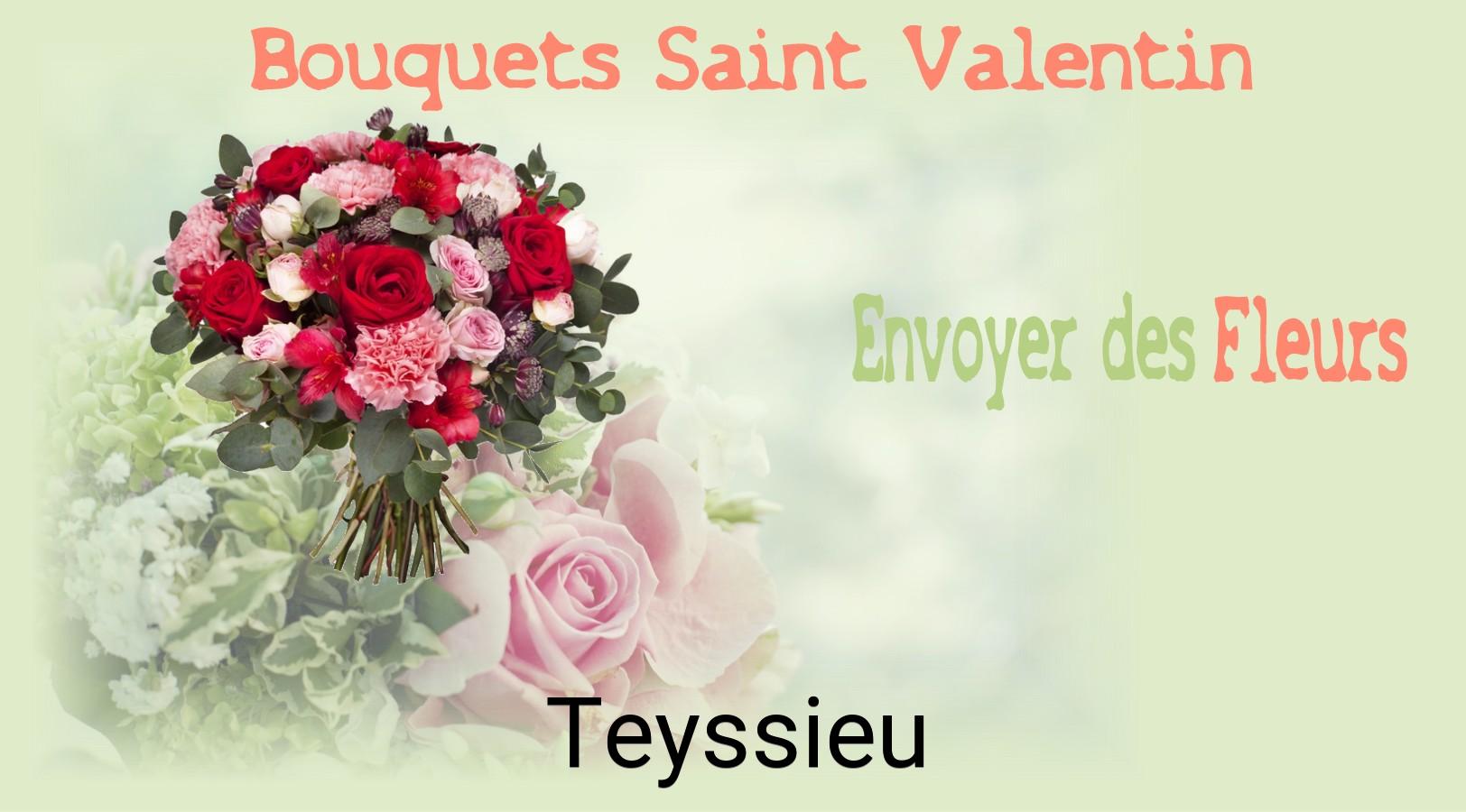 Roses de Saint-Valentin livrées à Teyssieu